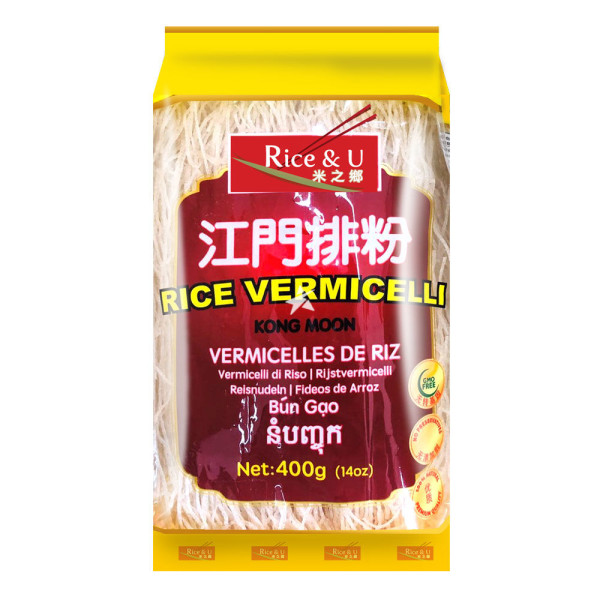 R&U Kong Moon Rice Vermicelli 400g米之乡江门排粉400g