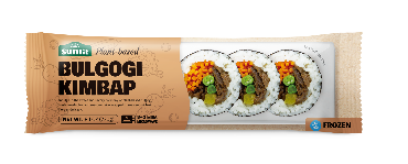 Sunlit Bulgogi Kimbap 230g (Vegan)Sunlit韩国紫菜寿司卷-牛肉