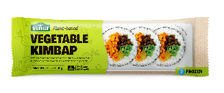 Sunlit Vegetable Kimbap 230g (Vegan)Sunlit韩国紫菜寿司卷-素菜口味