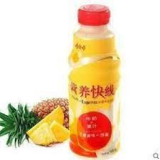 WHH – Nutri-Express Soft Drink (Pineapple Flavour)娃哈哈营养快线 - 菠萝味 