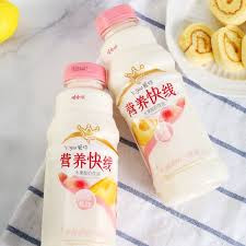 WHH – Nutri-Express Soft Drink (Peach Flavour) 娃哈哈营养快线 - 水蜜桃 