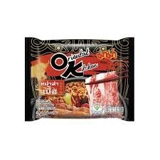 MAMA-OK INSTANT NOODLE (MALA BEEF FLAVOUR)MAMA OK即食面-麻辣牛肉味