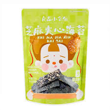 BS Seaweed with Sesame Crispy良品铺子 芝麻夹心海苔 35g